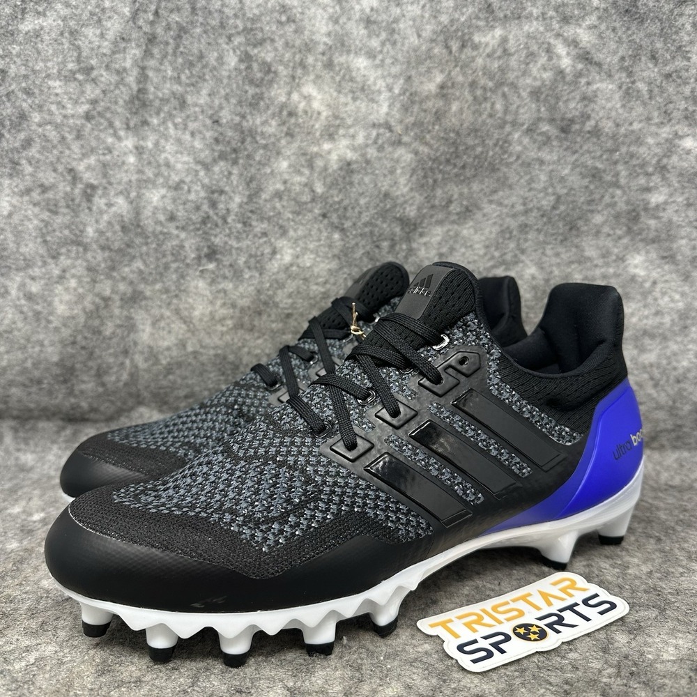 Adidas Ultraboost Football Cleats Mens Size 12 Black Purple White JP7410